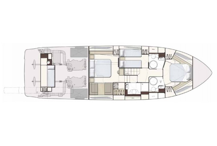 Ferretti Yachts 550 